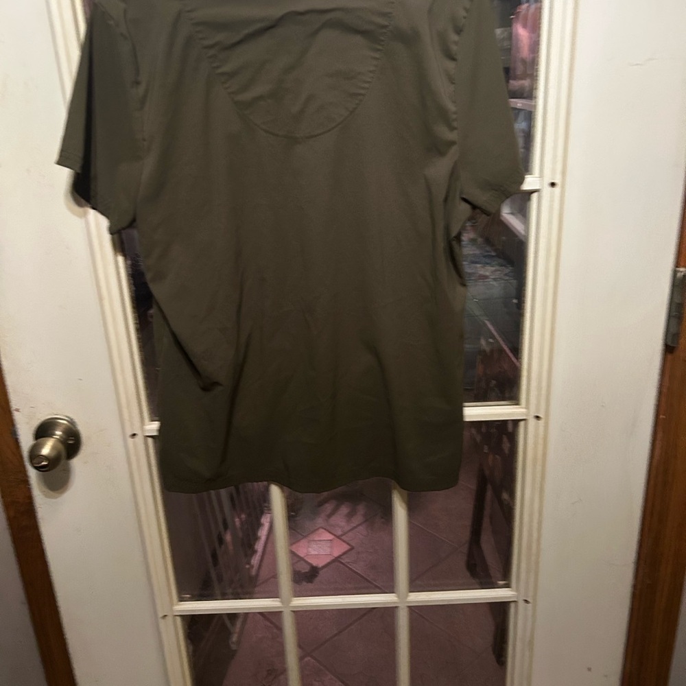 Koi Olive army green scrubs size large